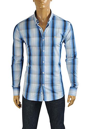 Mens Designer Clothes | BURBERRY Men's Button Down Shirt #198