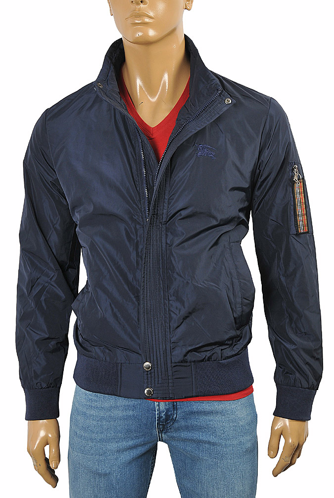 Mens Designer Clothes | BURBERRY Men's Zip Up Jacket #50
