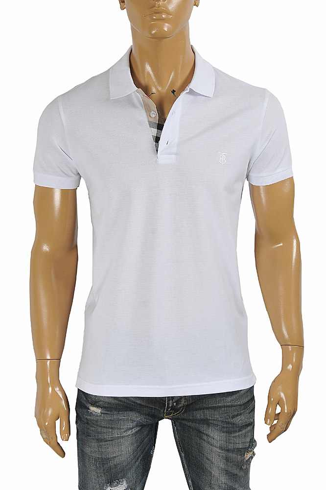 Mens Designer Clothes | BURBERRY Men's Polo Shirt 277