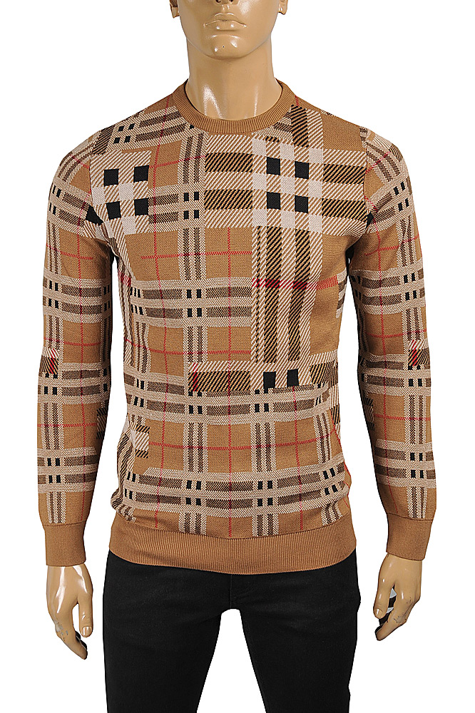 Mens Designer Clothes | BURBERRY Men's Knitted Sweater 304