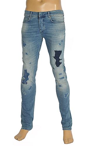 Mens Designer Clothes | Roberto Cavalli Men’s Fitted Jeans #109