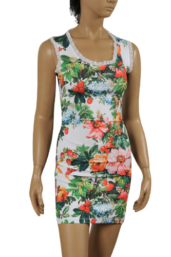 Womens Designer Clothes | DOLCE & GABBANA Sleeveless Summer Dress #219