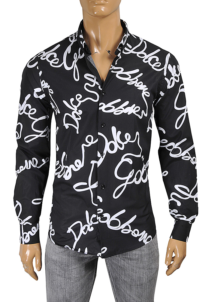 Mens Designer Clothes | DOLCE & GABBANA Men's Dress Shirt 478