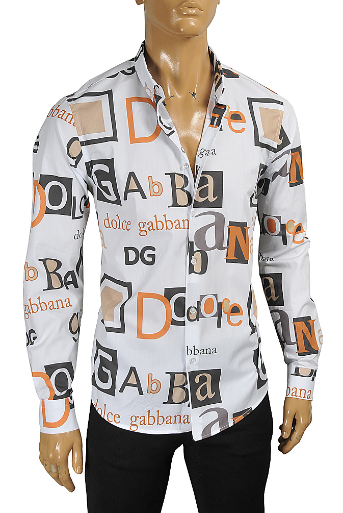 Mens Designer Clothes | DOLCE & GABBANA Men's Dress Shirt 479