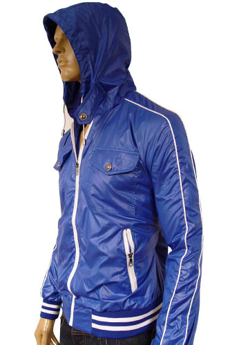 Mens Designer Clothes | DOLCE & GABBANA Mens Zip Up Hooded Jacket #293