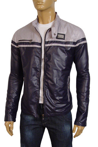 Mens Designer Clothes | DOLCE & GABBANA Men's Zip Up Spring Jacket #327