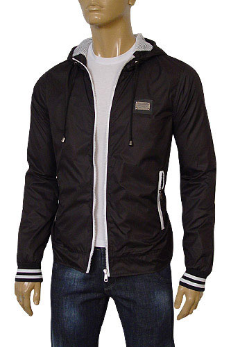 Mens Designer Clothes | DOLCE & GABBANA Men's Zip Up Spring Jacket #330