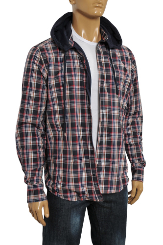 Mens Designer Clothes | DOLCE & GABBANA Men’s Hooded Jacket #376