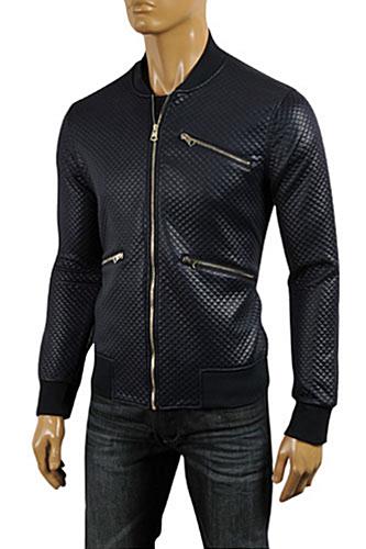 Mens Designer Clothes | DOLCE & GABBANA Men’s Artificial Leather Jacket #409