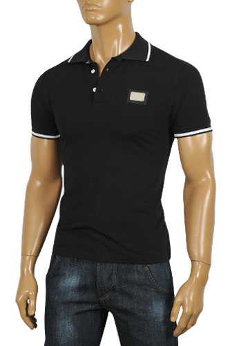 Mens Designer Clothes | DOLCE & GABBANA Men's Polo Shirt #375