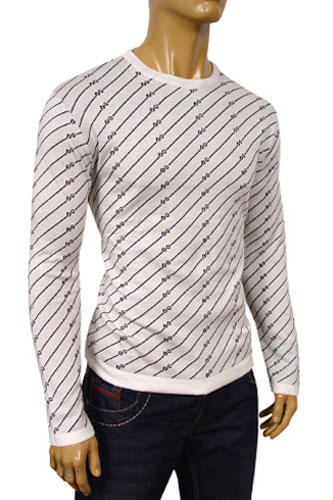Mens Designer Clothes | DOLCE & GABBANA Mens Round Neck Fitted Sweater #162