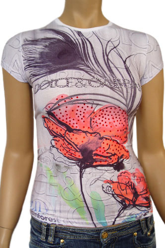 Womens Designer Clothes | DOLCE & GABBANA Ladies Short Sleeve Top #124