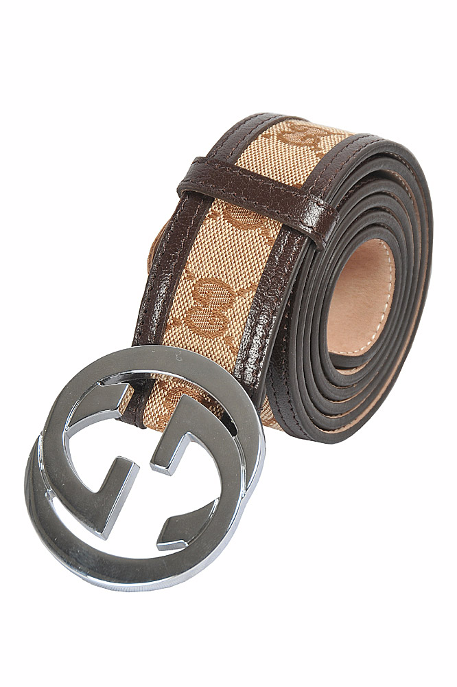 Mens Designer Clothes | GUCCI GG men’s leather belt 67