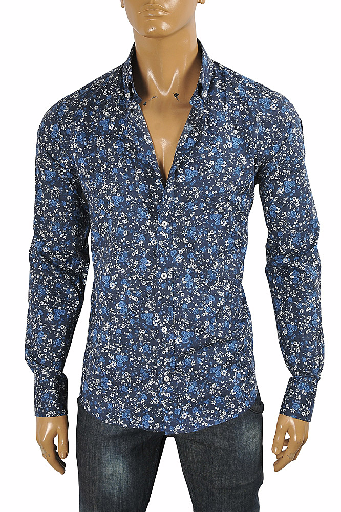 Mens Designer Clothes | GUCCI Men’s Liberty floral shirt 413