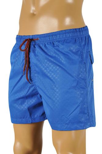 Mens Designer Clothes | GUCCI Logo Printed Swim Shorts For Men #59