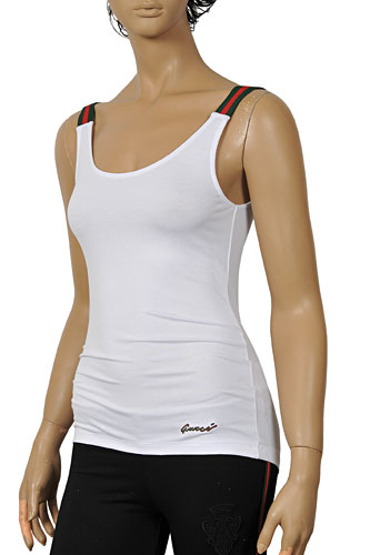Womens Designer Clothes | GUCCI Ladies Sleeveless Top #103