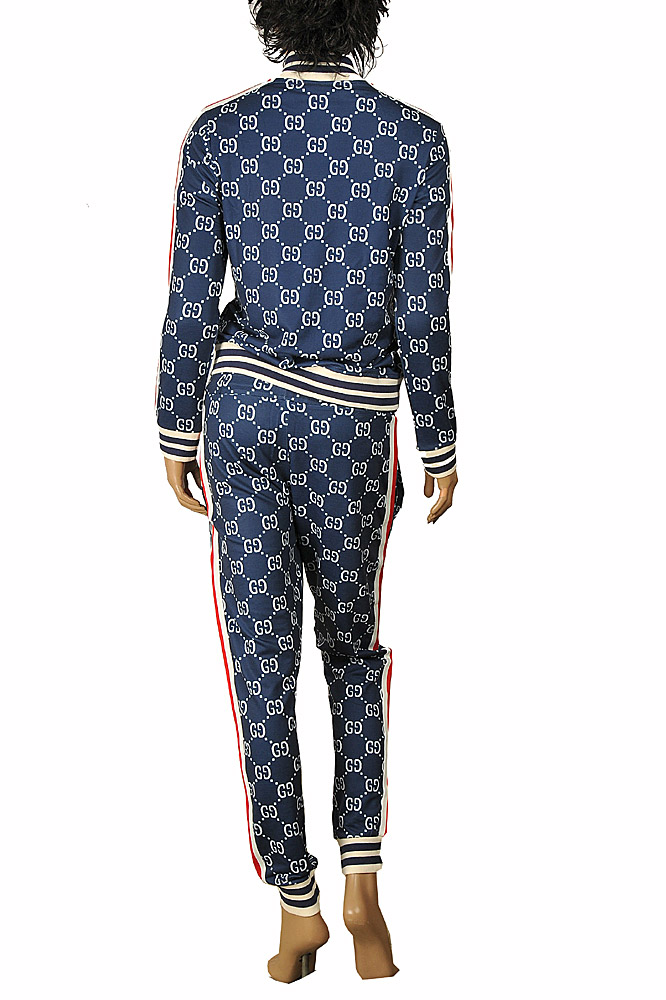 Womens Designer Clothes | GUCCI women’s jogging suit in blue 163