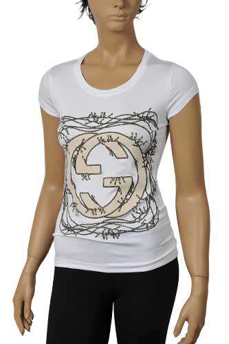 Womens Designer Clothes | GUCCI Ladies Short Sleeve Tee #122