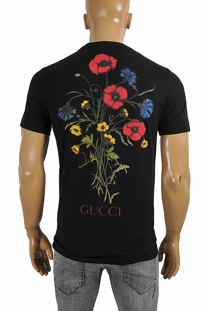 Download Mens Designer Clothes | GUCCI cotton T-shirt with front ...