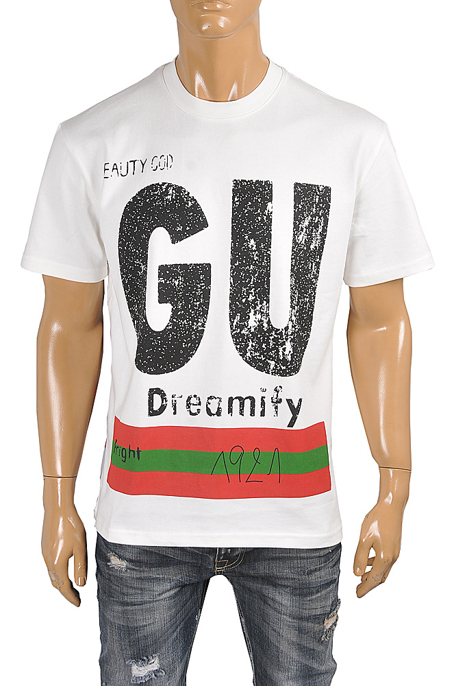 Mens Designer Clothes | GUCCI Airways Dreamify T-shirt 322