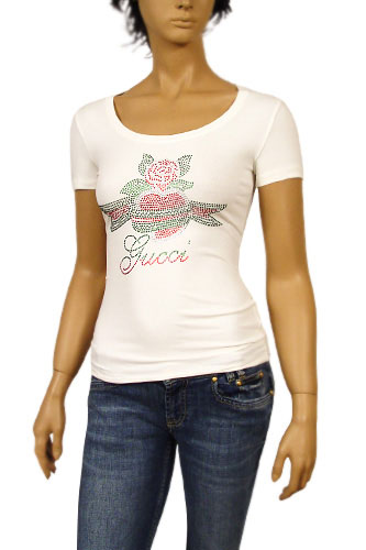 Womens Designer Clothes | GUCCI Ladies Short Sleeve Tee #58