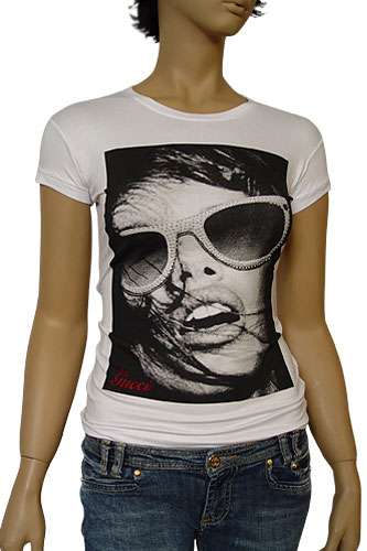 Womens Designer Clothes | GUCCI Ladies Short Sleeve Tee #76