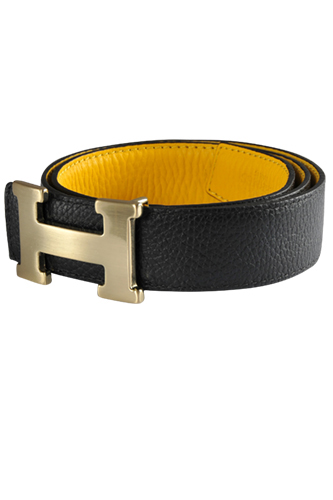 Mens Designer Clothes | HERMES Men's Leather Reversible Belt #23