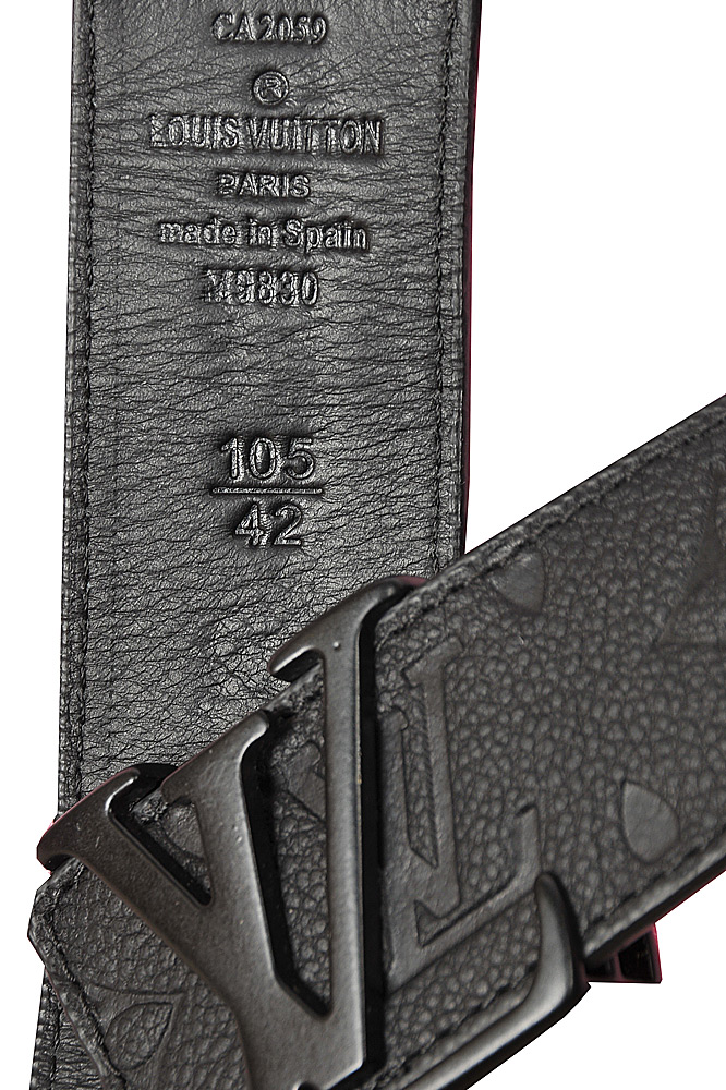 Cloth belt Louis Vuitton Brown size S International in Cloth