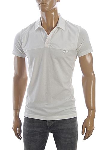Mens Designer Clothes | PRADA Men’s Polo Shirt #95