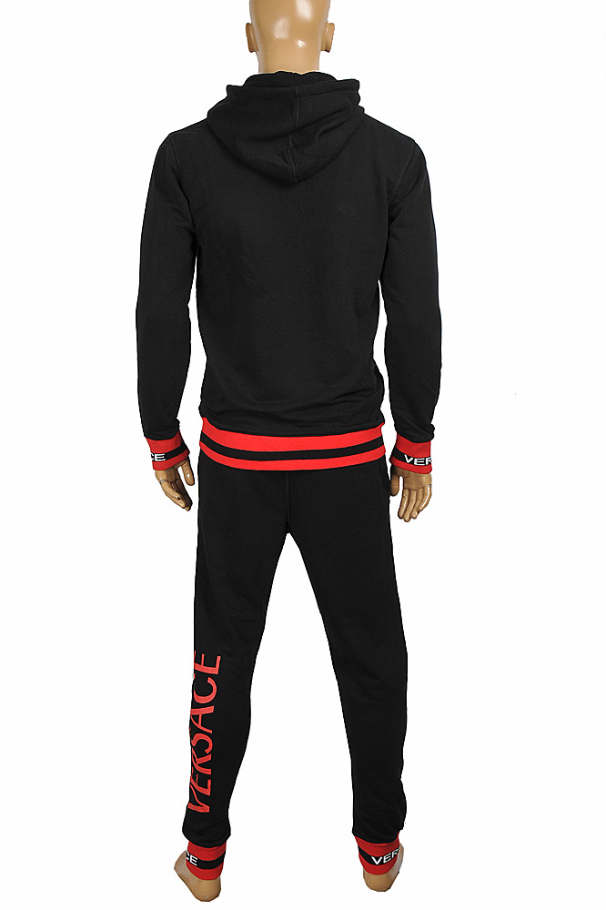 Mens Designer Clothes | VERSACE men’s hooded tracksuit, jogging set 28