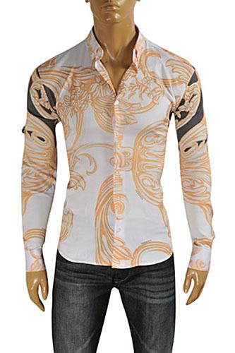 Mens Designer Clothes | VERSACE Men's Dress Shirt 0162