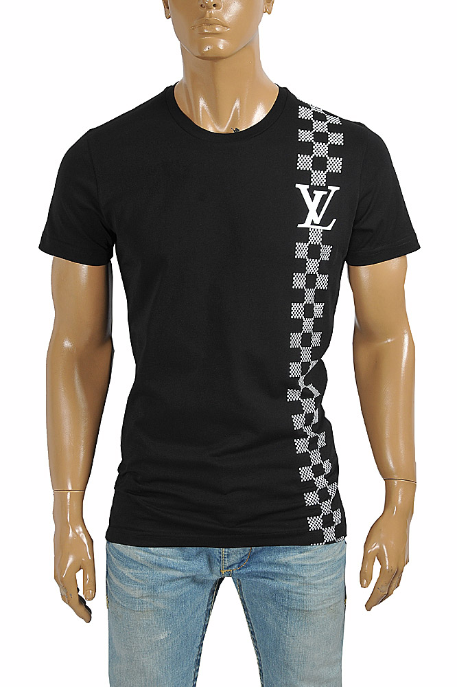 Mens Designer Clothes | LOUIS VUITTON men’s monogram printed t-shirt 10