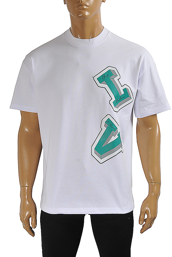 Mens Designer Clothes | LOUIS VUITTON men’s monogram print t-shirt 20