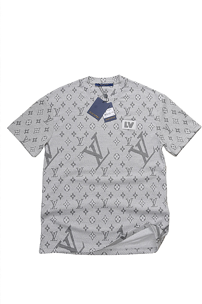 Mens Designer Clothes  LOUIS VUITTON men's monogram print t-shirt 22