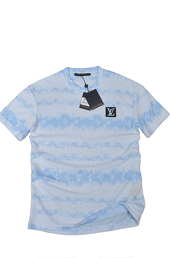 Mens Designer Clothes  LOUIS VUITTON Monogram Bandana Printed T-Shirt 33