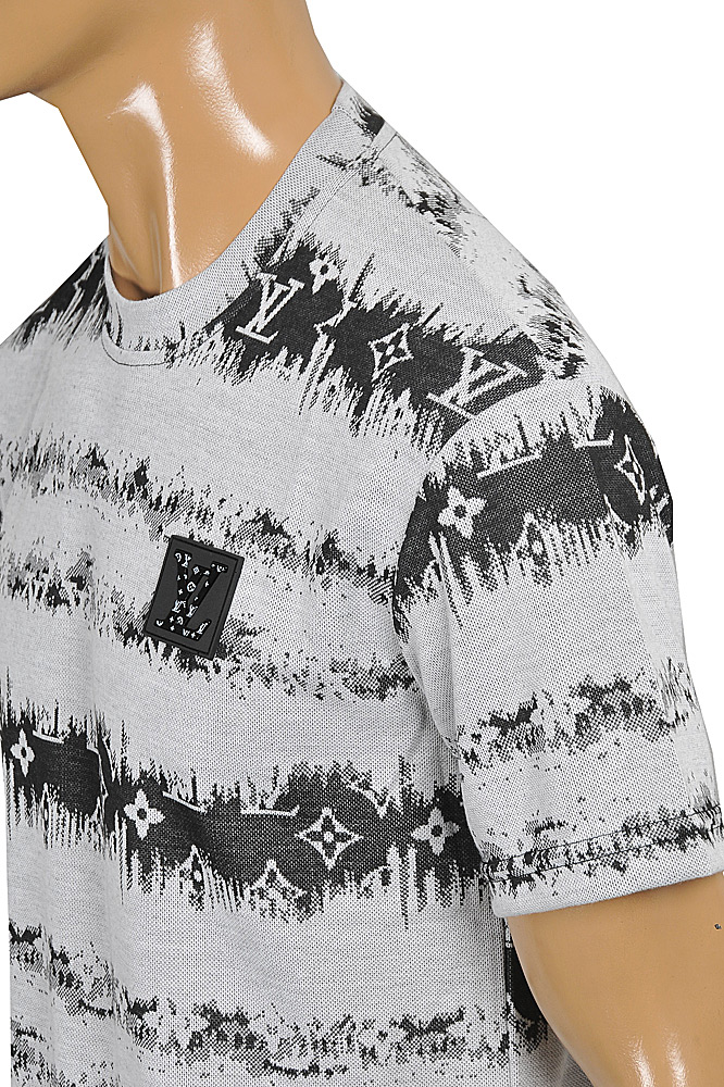 Louis Vuitton monogram bandana denim shirt, Luxury, Apparel on