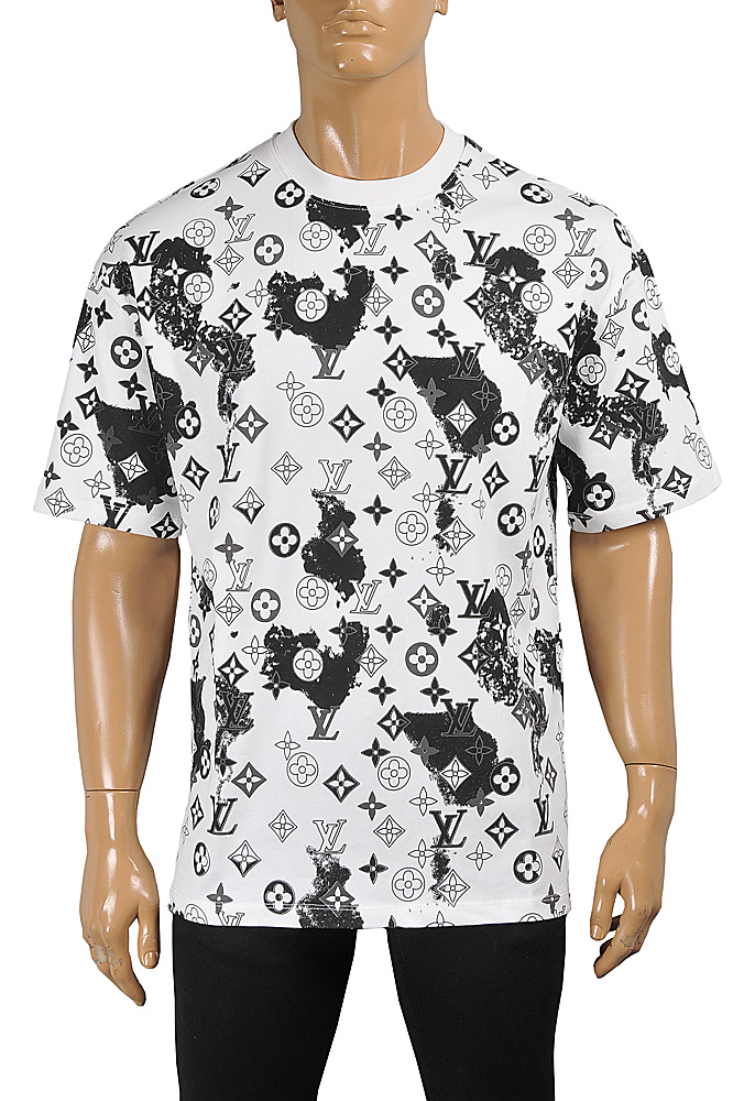 Mens Designer Clothes  LOUIS VUITTON Monogram T-Shirt 38