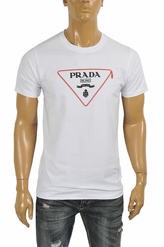 PRADA Men's t-shirt with front logo print 117