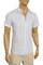 Mens Designer Clothes | EMPORIO ARMANI Men's Short Sleeve Shirt #187 View 1