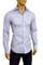 Mens Designer Clothes | ARMANI Button Up Dress Shirt #105 View 1