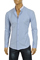 Mens Designer Clothes | EMPORIO ARMANI Men's Dress Shirt #220 View 2