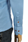 Mens Designer Clothes | ARMANI JEANS Men’s Button Up Dress Shirt In Blue #233 View 6