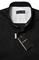 Mens Designer Clothes | EMPORIO ARMANI Men's Dress Shirt In Black #254 View 3