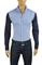 Mens Designer Clothes | ARMANI JEANS Men's Button Down Shirt #257 View 1
