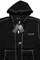 Mens Designer Clothes | EMPORIO ARMANI Zip Up Cotton Hoodie #92 View 9