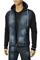 Mens Designer Clothes | EMPORIO ARMANI Men's Hooded Jacket #103 View 1