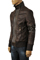 Mens Designer Clothes | EMPORIO ARMANI Men's Artificial Leather Warm Winter Jacket #107 View 1