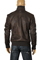 Mens Designer Clothes | EMPORIO ARMANI Men's Artificial Leather Warm Winter Jacket #107 View 2