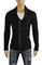 Mens Designer Clothes | EMPORIO ARMANI Men's Knitted Zip Jacket #129 View 1