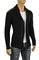 Mens Designer Clothes | EMPORIO ARMANI Men's Knitted Zip Jacket #129 View 4